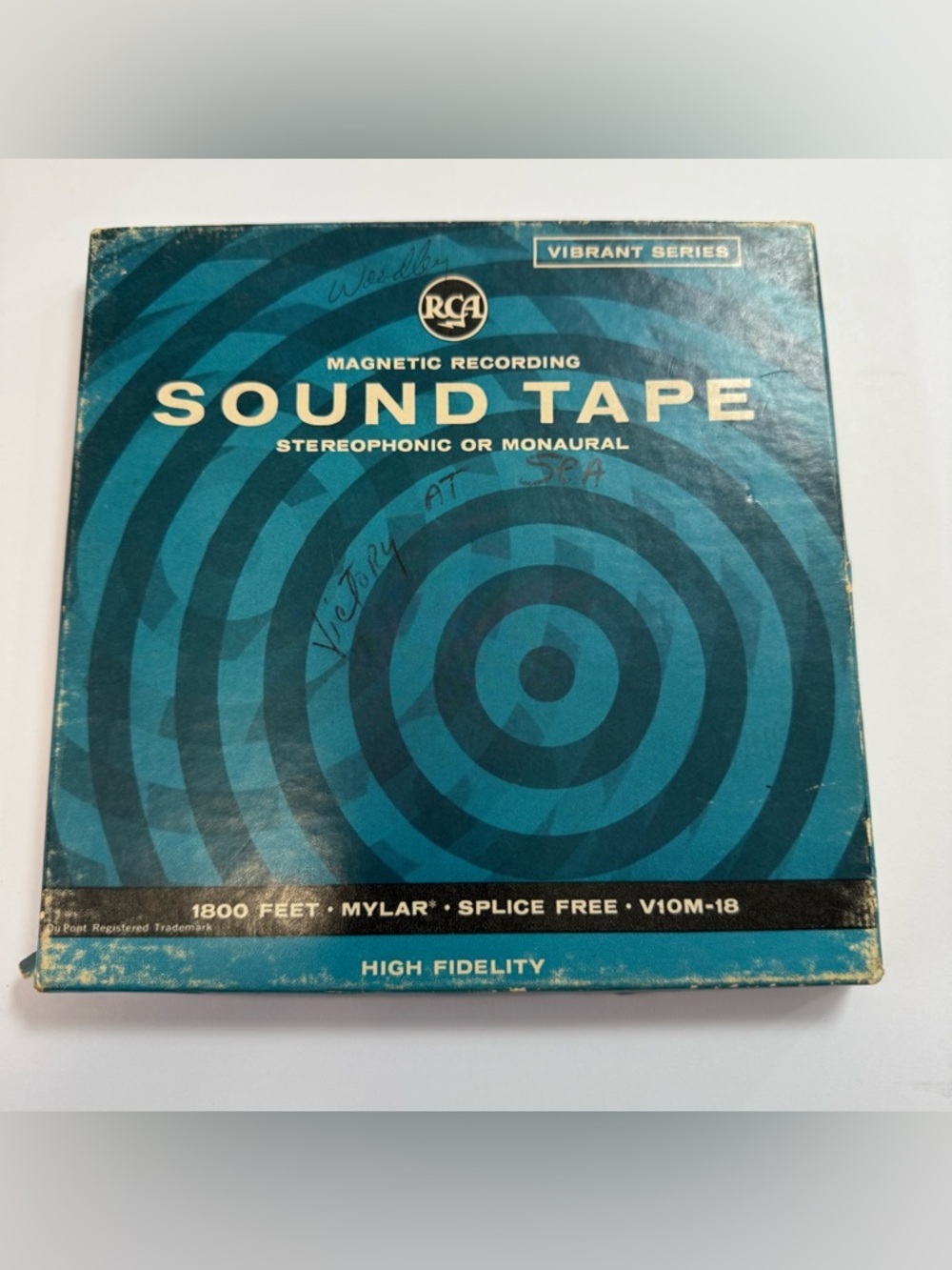 Vibrant Series Blue Sound Tape - Magnetic Recording